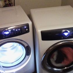 Washing Machine And Electric Dryer 