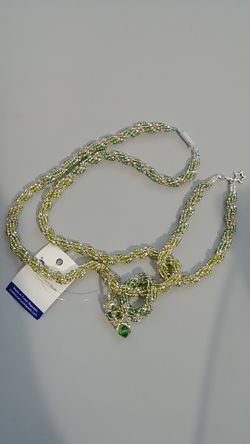 Necklace bracelet and ring