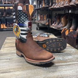 NOKOTA HORSE Western Work Boots Cowboy Rancher Leather Boot 11.5