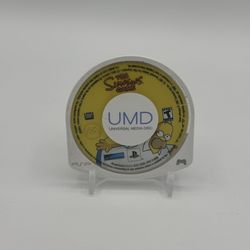 Simpsons Game (Sony PSP, 2007) DISK ONLY Tested & Working