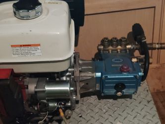 Honda Key start Gx (contact info removed) Psi cat pump. Diamond Skid Mounted.