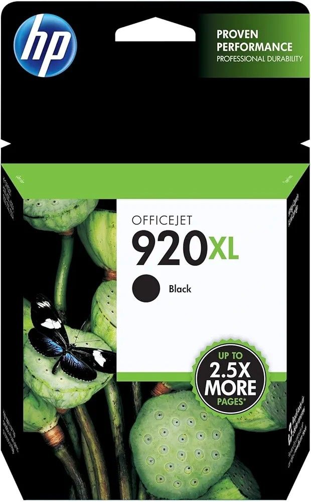 HP 920XL High Capacity Black Original Ink Cartridge