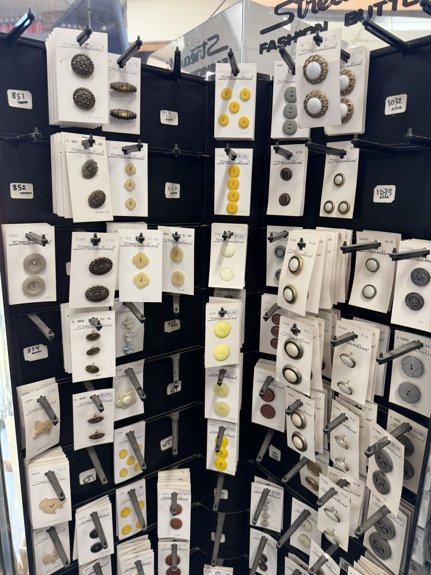 Buttons For sale