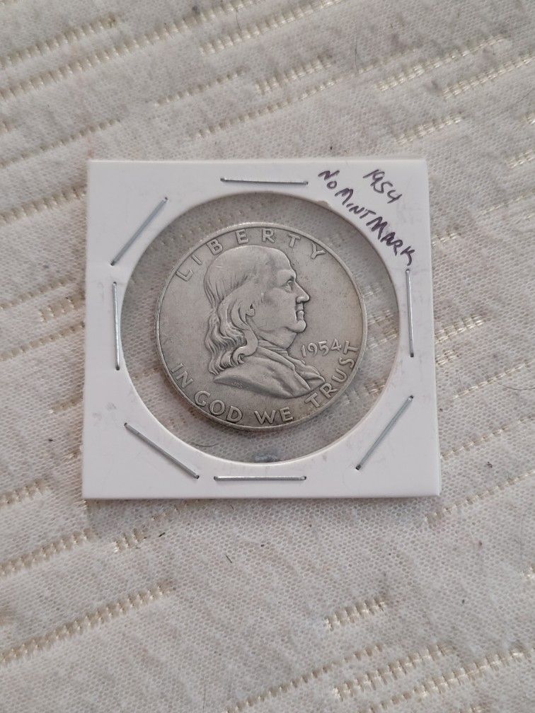 1954 Franklin Half Dollar