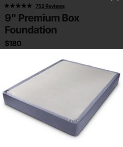 New queen box spring