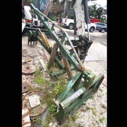 SKID STEER HYDRAULIC BUCKET BACKHOE AND EXTENDED BOOM KIT 