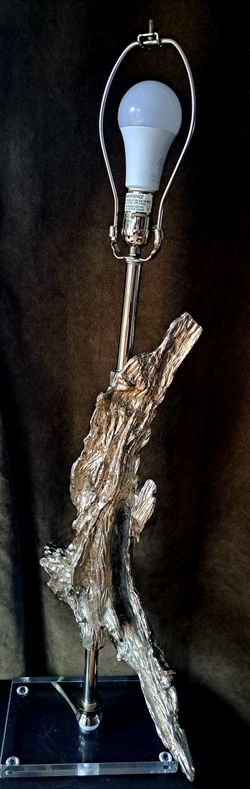 John Richard Metal Driftwood Lamp 