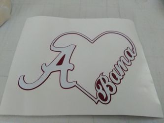 Bama decal