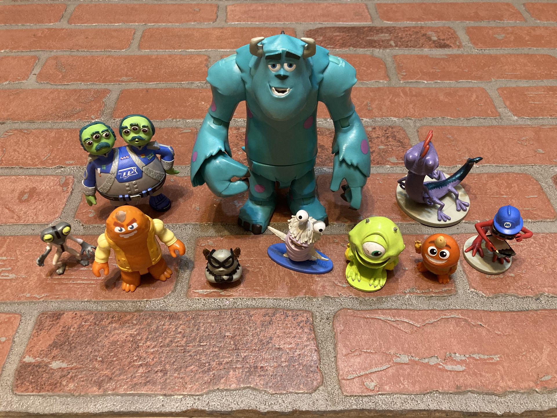 Monster Inc Toy Lot 