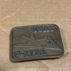 F-117A belt buckle