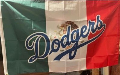 Dodgers  Mexico Flag 5ftx3ft $20 Firm On Price