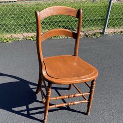 Small Wooden Sewing Chair