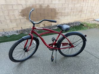 Huffy Cranbrook Cruiser Bike - Red (Needs Tires/Tubes)