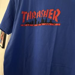 New Size Medium Supreme Tee Thrasher Royal 