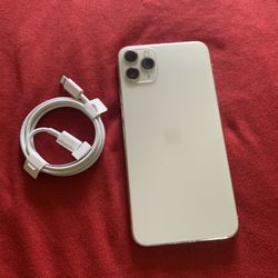 Apple iPhone 11 Pro Max Silver Unlocked With Warranty I Can Come Meet You Right Now 