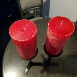 Pottery Barn Christmas Candles 