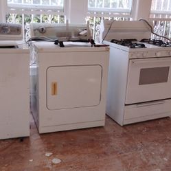 Estufa Y Lavadora Y Secadora 350 Por Las Tres Cosas