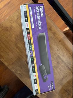 Roku Streambar 4K Streaming Premium Audio