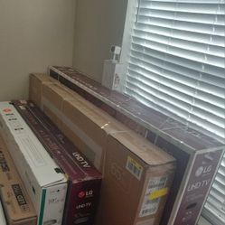 ALL BRAND NEW 4K HD TVS ANY SIZES