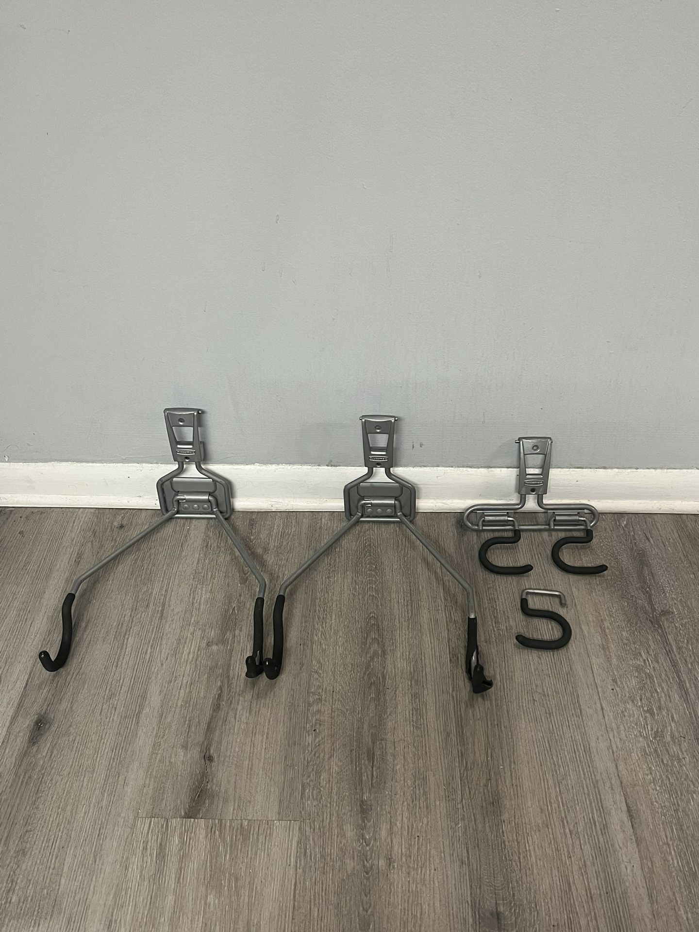 RUBBERMAID BIKE WALL RACKS