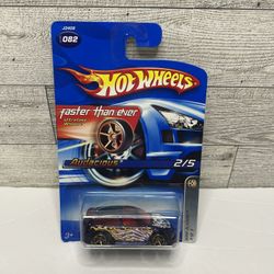 Hot Wheels Blue ‘2006 Audacious Bone Blazers / Fast Than Ever • Die Cast Metal & Plastic • Made in Malaysia 