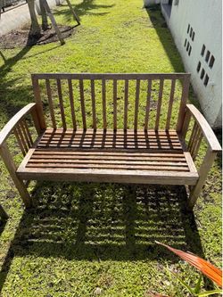 FREE Solid Wood Outdoor Garden Bench