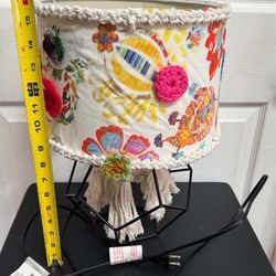 One of a Kind BOHO Desktop Lamp just $20