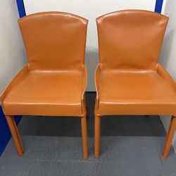 Orange Chairs