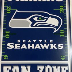 Seattle Seahawks Parking Sign