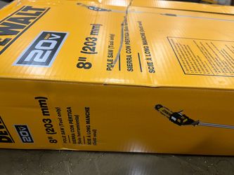 DEWALT 20V MAX 8in. Brushless Cordless Battery Powered Pole Saw (Tool Only)