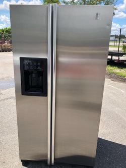 Ge stainless steel refrigerator