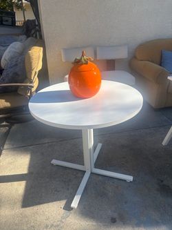 Small round table
