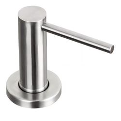 Sink Soap Dispenser Stainless Steel kitchen and Bathroom Hardware Press Type Soap Feeder Countertop Pump Hand Lotion Built in Bottle Multifunctional U