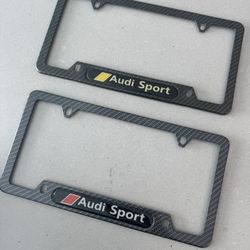 Audi License Plate Tags Holders Brackets. 