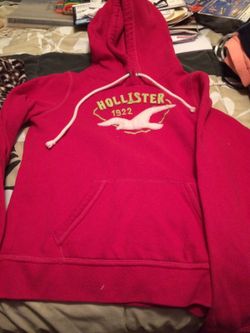 Hollister hoodie pink