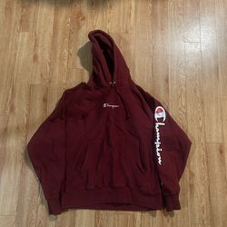 Maroon champion hoodie