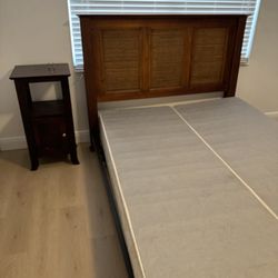 Queen Bed Frame And Dresser Free