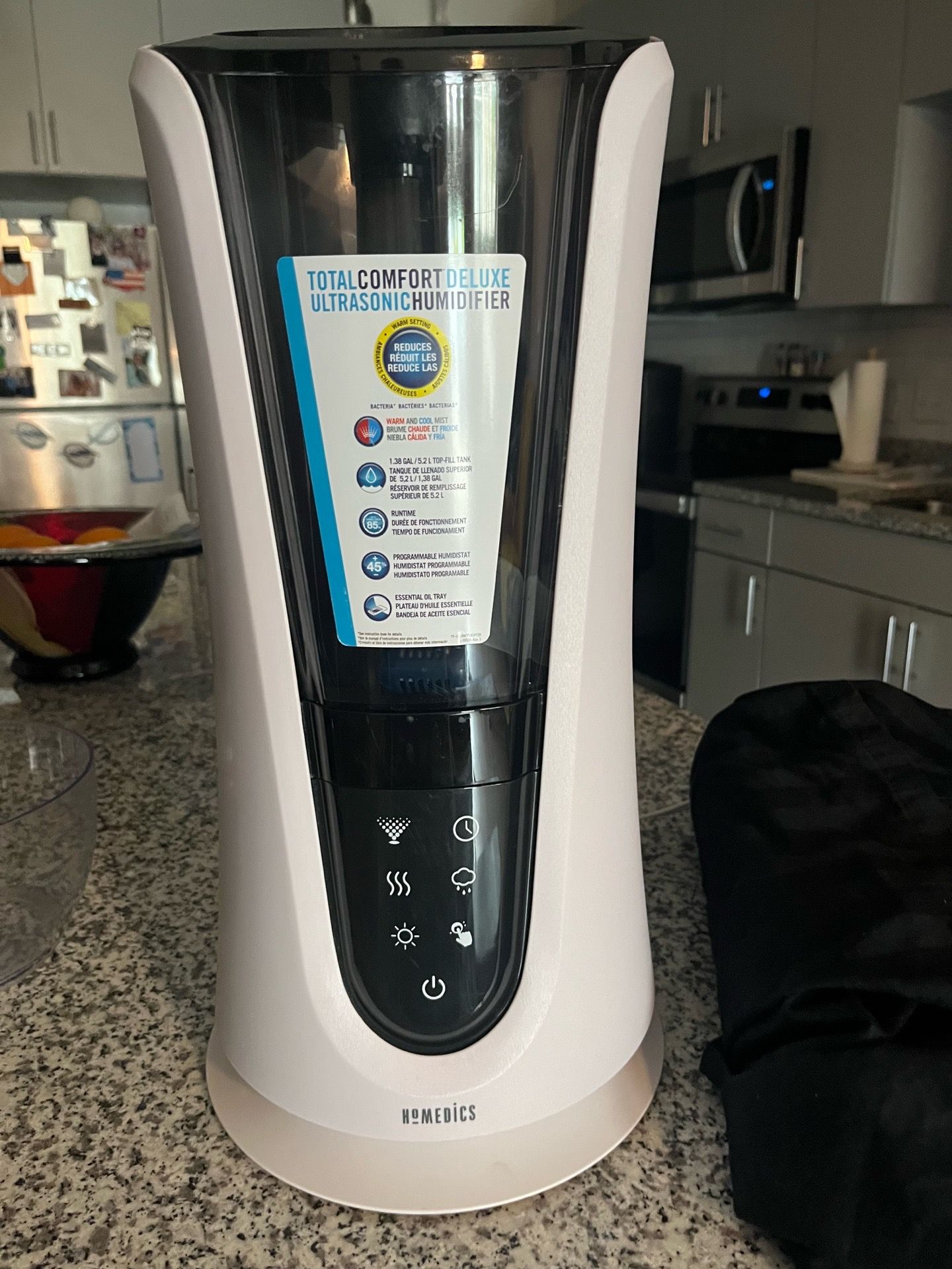 Homedics Ultrasonic Humidifier