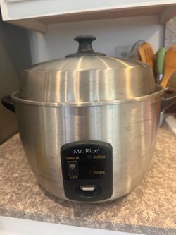 Mr. Rice stainless steel cooker