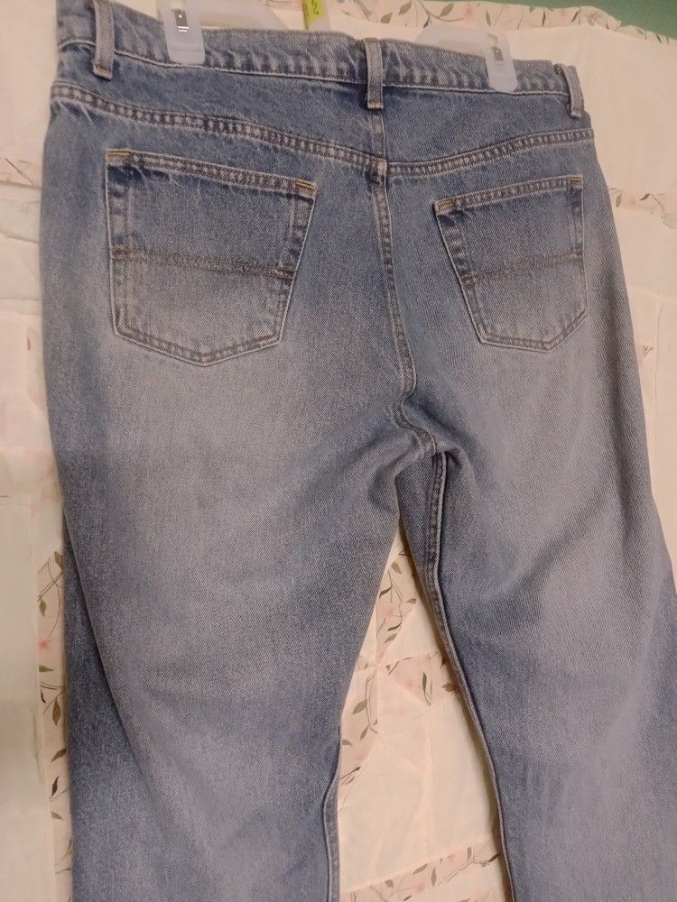 Women's Arizona boot cut blue jeans size 15 36/31