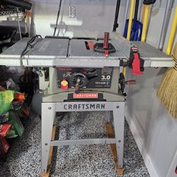 Craftsman 10in Table Saw 