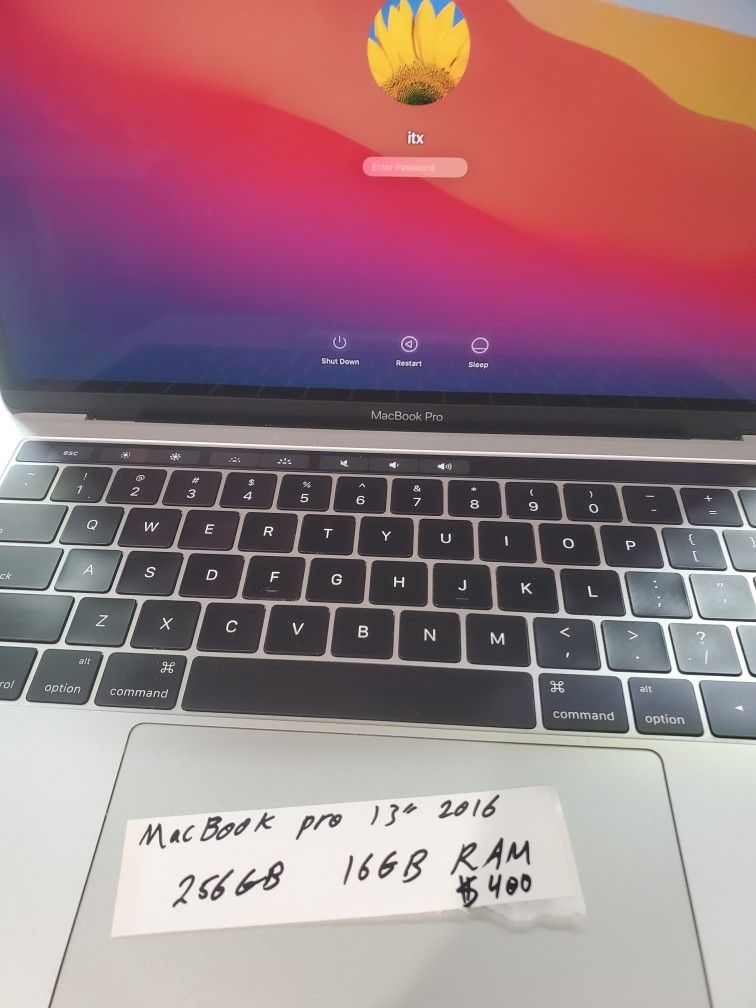 Macbook Pro 2016 13 