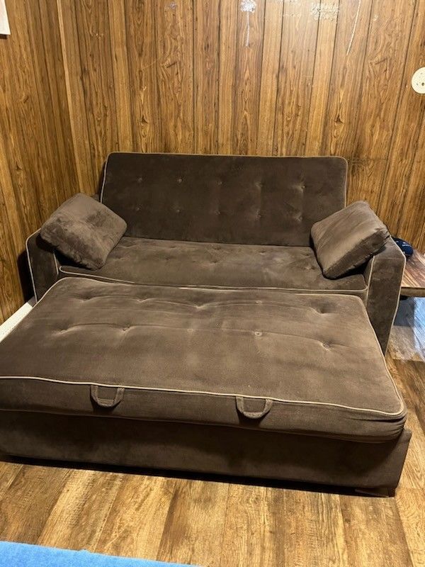 Pull Out Bed Couch Lowering Back And Autian