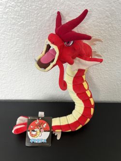 Pokemon Center Limited Plush Red Shiny Gyarados Very Rare JAPAN Used