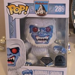 Funko Pop Abominable Snowman ( Diamond ) Disney Park Exclusive