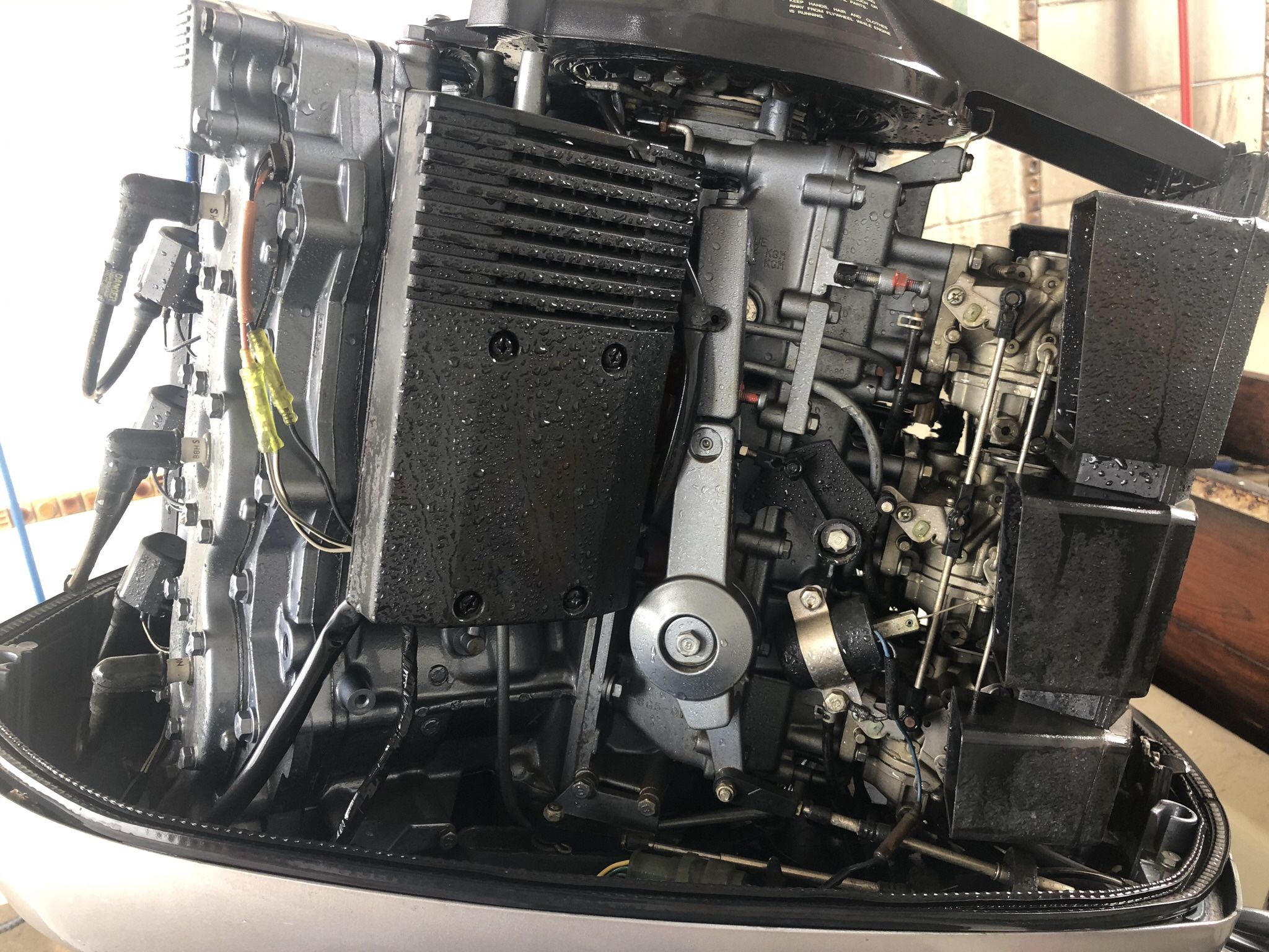 95 Yamaha 200 Hp 2 Stroke Oil Injected Outboard Motor for Sale in