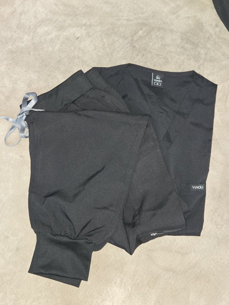 2 Viaola Jogger Scrubs/ 1 Generic Jogger Scrubs