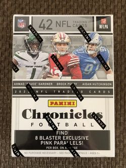 Brand New & Sealed 2022 Panini Chronicles Football Blaster Box