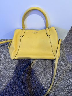 Yellow Kate Spade Purse 