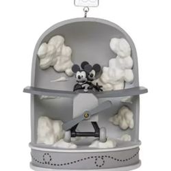 New! Disney World 100 Years Of Wonder Ornament Christmas Mickey Mouse Airplane